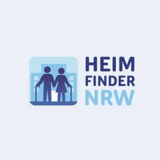 Das Logo der Heimfinder.NRW-App